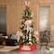 Glitzhome® Red Merry Christmas Crate Tree Collar